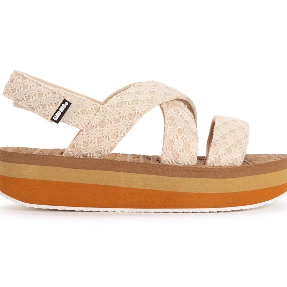 NEW Muk Luks LUK-EES Lukees Platform Sandal Women’s Sandals Size 9